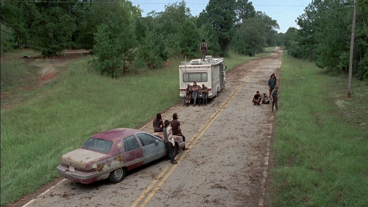 Walkind Dead Rv The RV Breaks Down - The Walking Dead Locations